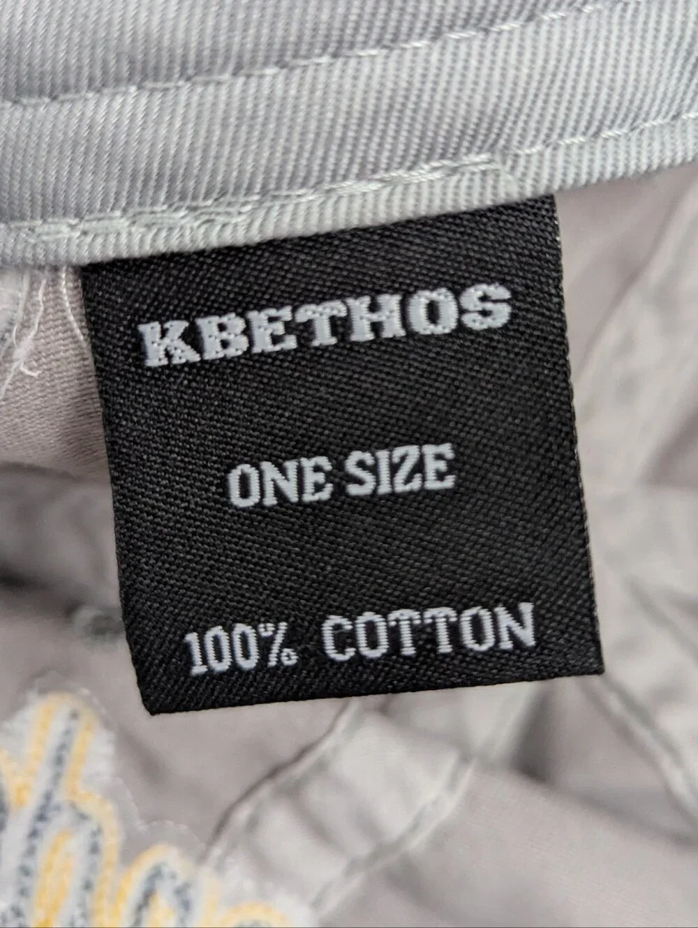 KBETHOS Legendary USA Light Gray Cotton One Size Hat Cap